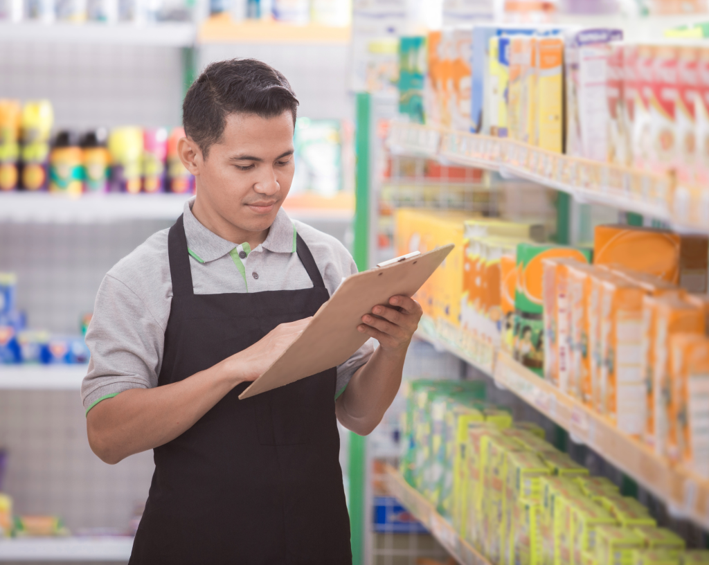 Staff reviewing store setup