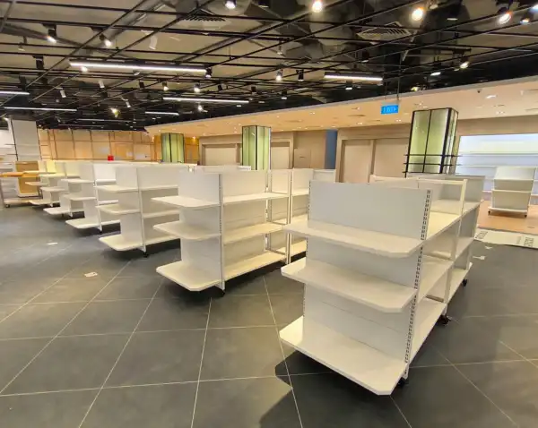 Jemco’s gondola shelving system