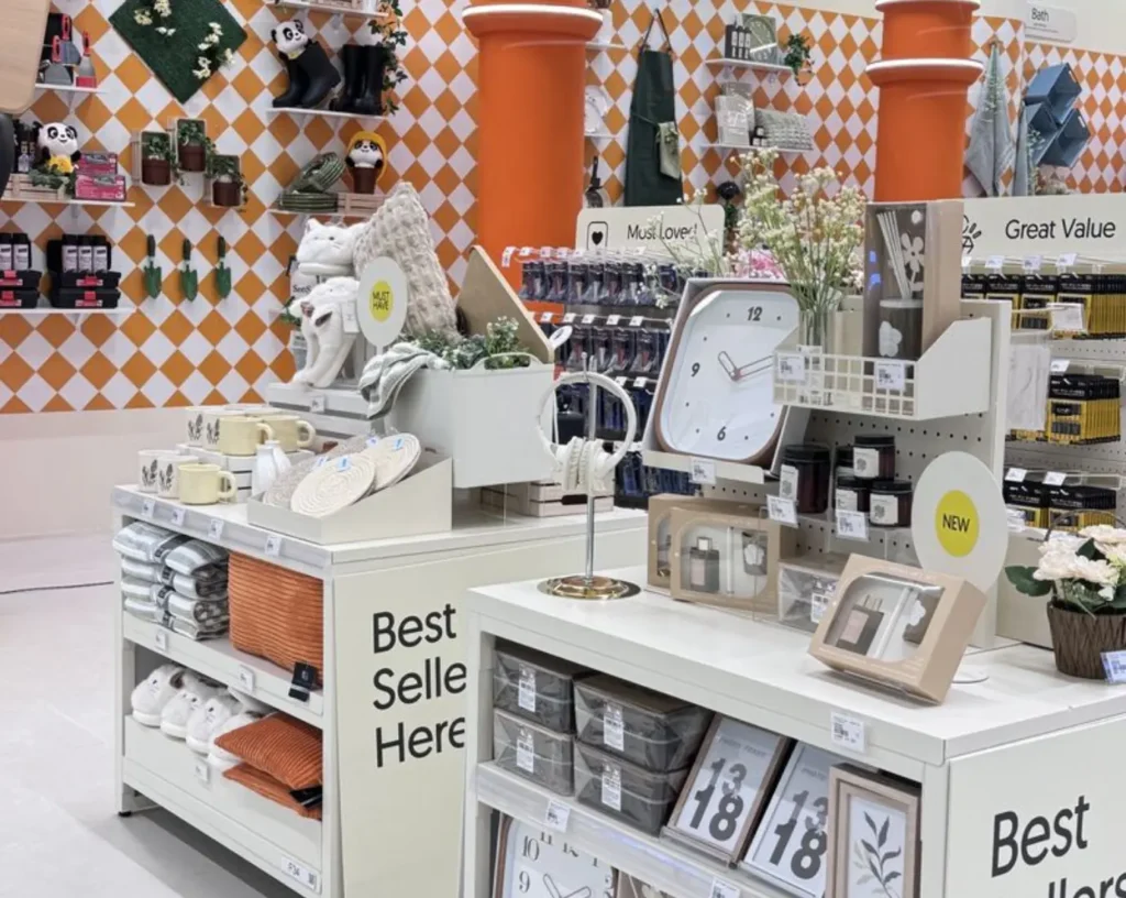 Display Tables at Mr DIY